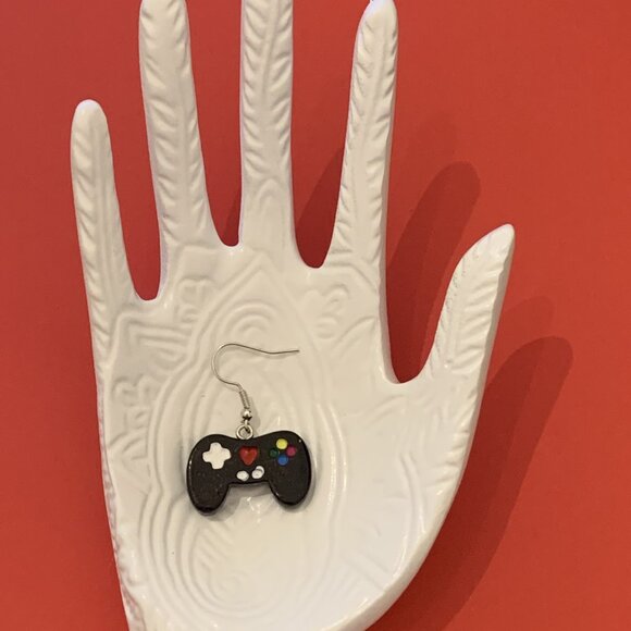 X Box Earring, Gaming Earring, X Box Controller, Silly Earring, Funny Earring - Picture 2 of 4